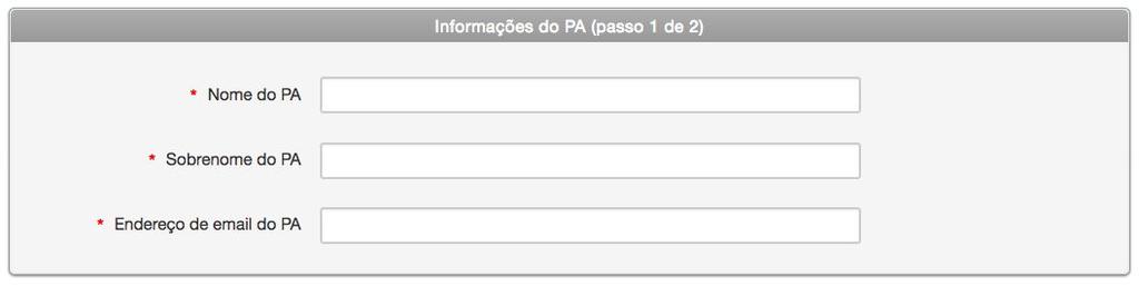 3. Clique em Enviar para continuar 4. Na página seguinte, digite as informações solicitadas da seção: senha de matrícula da seção nome da seção 5.