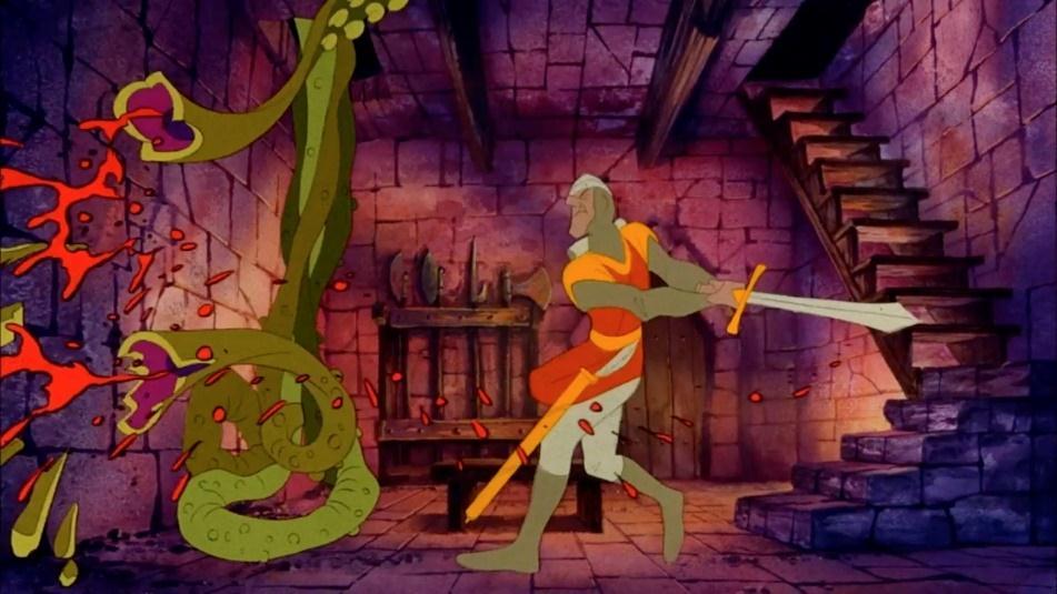 Dragon s Lair Esse tipo de cutscene interativa é conhecido como Quick Time Event, e sua origem data de 1983 com o jogo de computador Dragon s Lair.