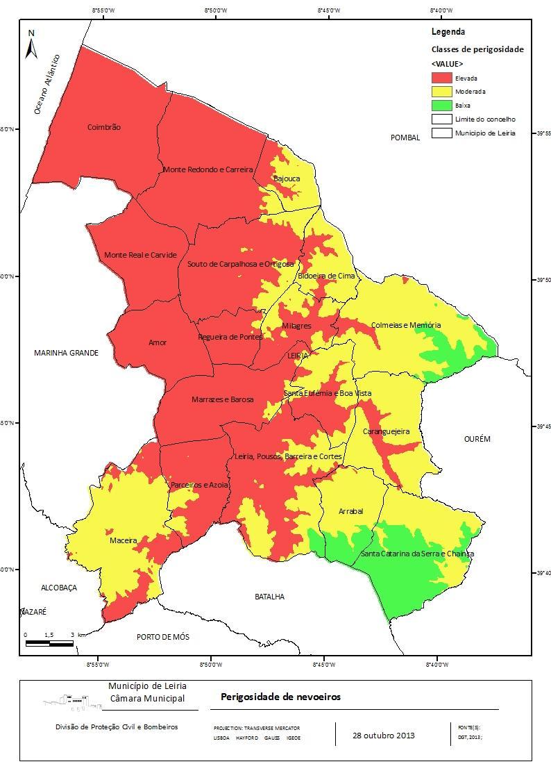 Figura 48- Mapa de Perigsidade de