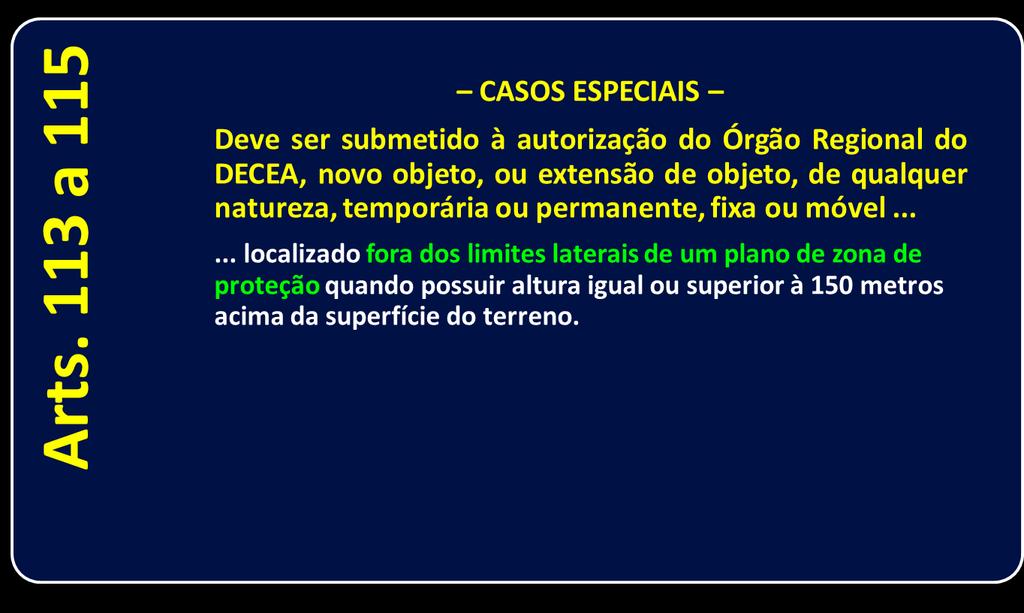 Critérios de Solicitação -