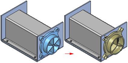 Capítulo 2 Substituindo peças em uma montagem Substituindo peças em montagens Às vezes você pode precisar substituir uma peça ou submontagem em uma montagem.