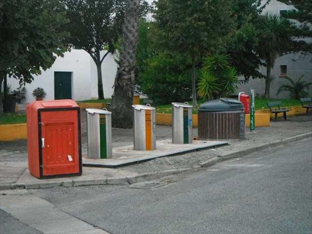 lixeira municipal localizada no Alto dos Queimados em Golegã, que foi posteriormente alvo de selagem.