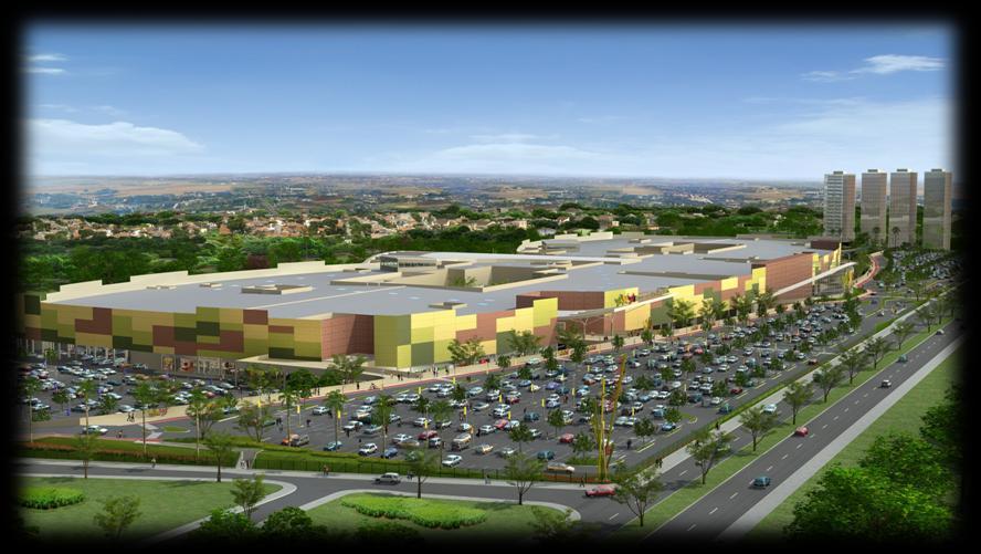 Projetos Greenfield Passeio das Águas Shopping Com inauguração prevista para o segundo semestre de 2013, o