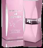 4 WOMEN DELICIOUS Perfume festivo e glamoroso, refrescante e suave, traduz a feminilidade da mulher