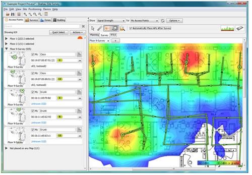 WLAN Site Survey