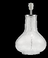 lâmpada eletrônica Acabamento vidro: CRISTAL ESPUMADO - CE