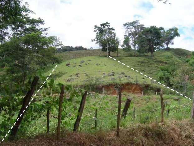 Capítulo 2: Revisão Temática 2.1 - Aspectos de campo As rochas basálticas aflorantes no Enxame de Diques da Serra do Mar do Estado do Rio de Janeiro afloram sob a forma de diques.