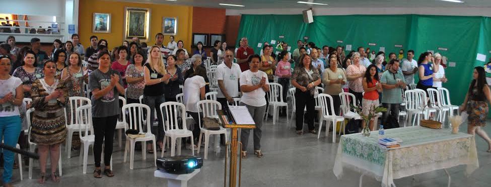 PARÓQUIA NOSSA SENHORA DO MONTE CLARO - SÃO JOSÉ DOS PINHAIS Foi realizado no dia 20 de setembro o Segundo Encontro de Formação para os Conselhos Missionários Pastorais na Paróquia Nossa Senhora do