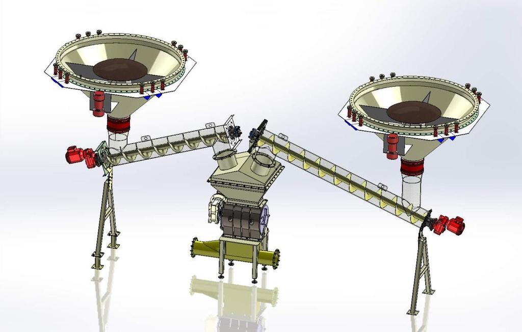 17 3.2 ROSCAS TRANSPORTADORAS Roscas transportadoras são equipamentos destinados a movimentação de material composto por um helicoide rotativo dentro de um tubo ou uma calha.