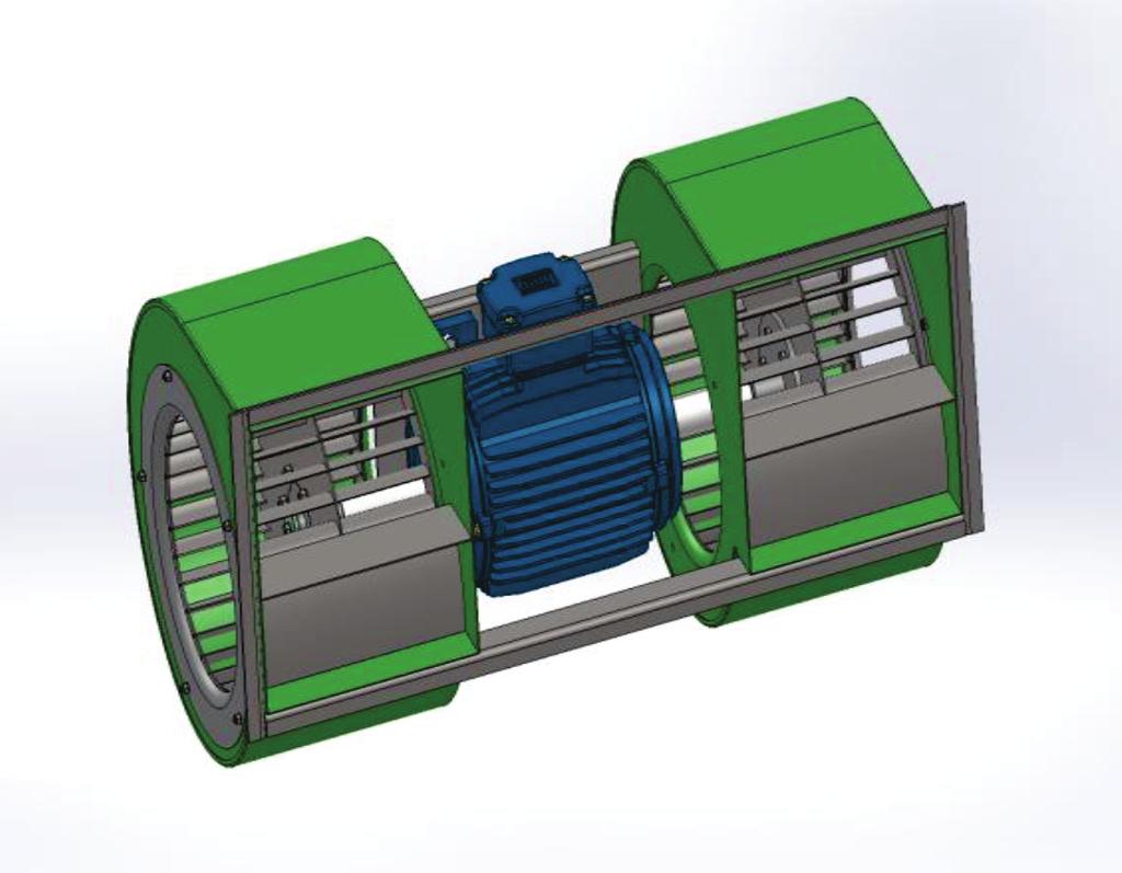 1.2 SISTEMA DE EXAUSTÃO E VENTILAÇÃO: Largamente utilizado em locais aonde a ventilação natural não é suﬁciente para promover uma renovação de ar adequada.