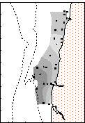 V. uma massa de água com características mais marinhas (S>35) e temperada (13,2ºC<T<13,6ºC), que ocorria na plataforma média. 1.5.4.