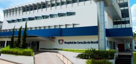 HOSPITAL CORAÇÃO DO BRASIL CARACTERIZAÇÃO Fundado em 2007 Pertence a Rede desde 2012 DESTAQUES DA UNIDADE EM 2016 Inauguração das áreas hospitalares: medicina nuclear e centro de diagnóstico;