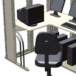 Design Flexibilidade Posto de Operação Desenhados para uso em laboratórios, linhas de