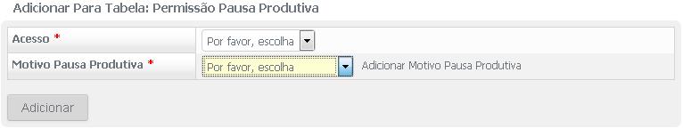 É possível imprimir e exportar a tabela Permissão Receptivo para planilha Excel, documento Word e HTML.