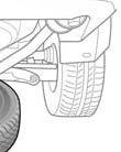 Verifique se a roda regressou à mesma posição em que se encontrava a roda sobresselente. Em caso de dúvida, baixe ligeiramente o guincho, ajuste a posição da roda e repita a etapa 4.