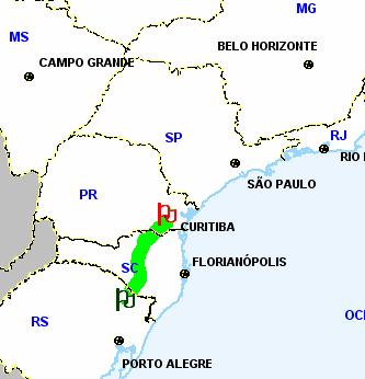 É interessante observar que a contribuição de cada estado pode ser segmentada por trecho e não apenas como estado de origem.