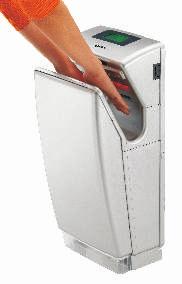 Infravermelho - Includes Mounting Plane - Automactic ON/OFF, Switch Triggered by Infrared Sensor Secador de Mãos 800 - Parede Hand Dryer Wall-mounted - Interruptor