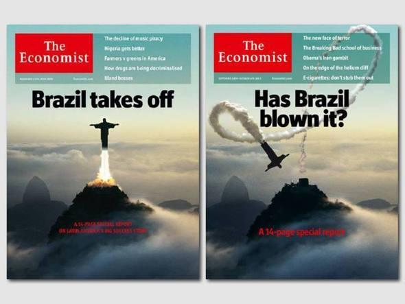 Política Econômica 10 Resultado da política econômica dos últimos anos: perda de confiança por parte dos investidores, deterioração da imagem do Brasil e desempenho
