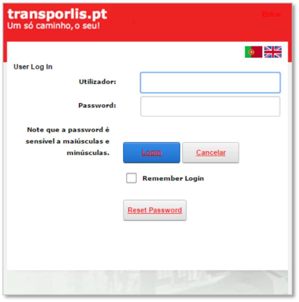 INSCRIÇÃO A utilização do widget TRANSPORLIS requer um pedido de registo prévio para o seguinte email suporte@gismedia.pt.