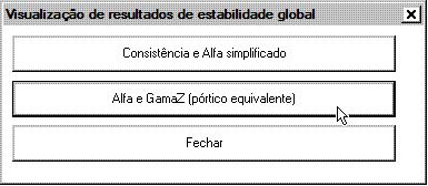 MENU VISUALIZAR 85 É criado um pórtico equivalente onde seu travamento é realizado pelas lajes que são