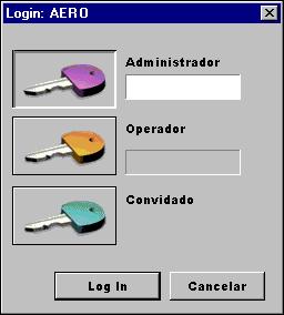 COMMAND WORKSTATION, WINDOWS EDITION 20 4 Clique no botão à esquerda do nome do servidor. A caixa de diálogo Login (Conectar) é exibida.
