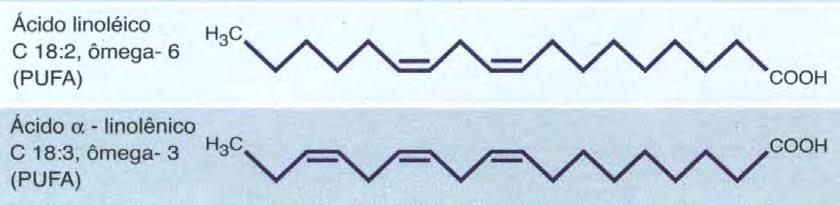 ÁCIDOS GRAXOS ESSENCIAIS Têm