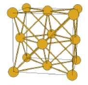 35 (a) (b) Figura 15 - (a) Estrutura cristalina desordenada e (b) Estrutura cristalina ordenada. Adaptado de (D OLIVEIRA, sem data).