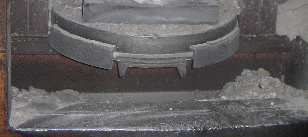 Após a retirada da casca cerâmica, o metal ficará disponível para ser trabalhado mecanicamente (Figura 34
