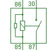 3.10. Conector de octanagem (Corsa) Os veículos fabricados para o Brasil pode, ou não, possuir conector de octanagem. Quando o conector está presente, ele está na calibração de 95 octanas.