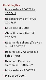 Inspeção de usabilidade Website Uni-BH Novembro 2007 12 No passo 2, o item que deve ser acessado também não tem o devido destaque por estar inserido entre outros vários itens no sub-menu de