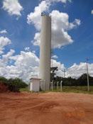 8 da NBR 12217/1994 As condições de limpeza da área são boas? : Sim Há guarda-corpo de proteção na escada externa dos reservatórios elevados?: Sim Art. 5.16.6 da NBR 12217/1994 Pára-raios? : Sim Art.