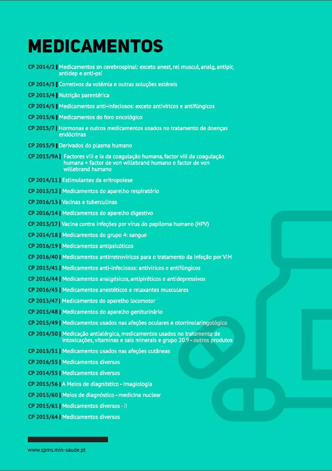 Dispositivos Médicos, Prestação de Serviços Médicos e Bens e Serviços Transversais.