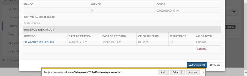 19/1/2016 1.4.1 FORMALIZAÇÃO DO PROCESSO Após aprovação o GESTOR deverá imprimir o memorando de solicitação, anexar documentos exigidos e efutar a formalização do processo dando número ao mesmo.