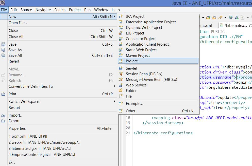 Tutorial Hibernate + Vraptor para projetos Restful.