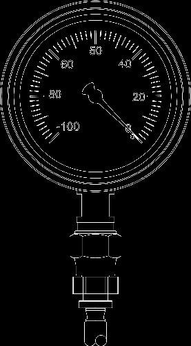 Manual de Instruções SEHA Air - VACUÔMETRO (FIGURA 0) VISUALIZAÇÃO DAS SEMENTES (FIGURA ) A semeadora SEHA Air possui vacuômetro (), utilizado para a medição do nível de vácuo nas linhas.