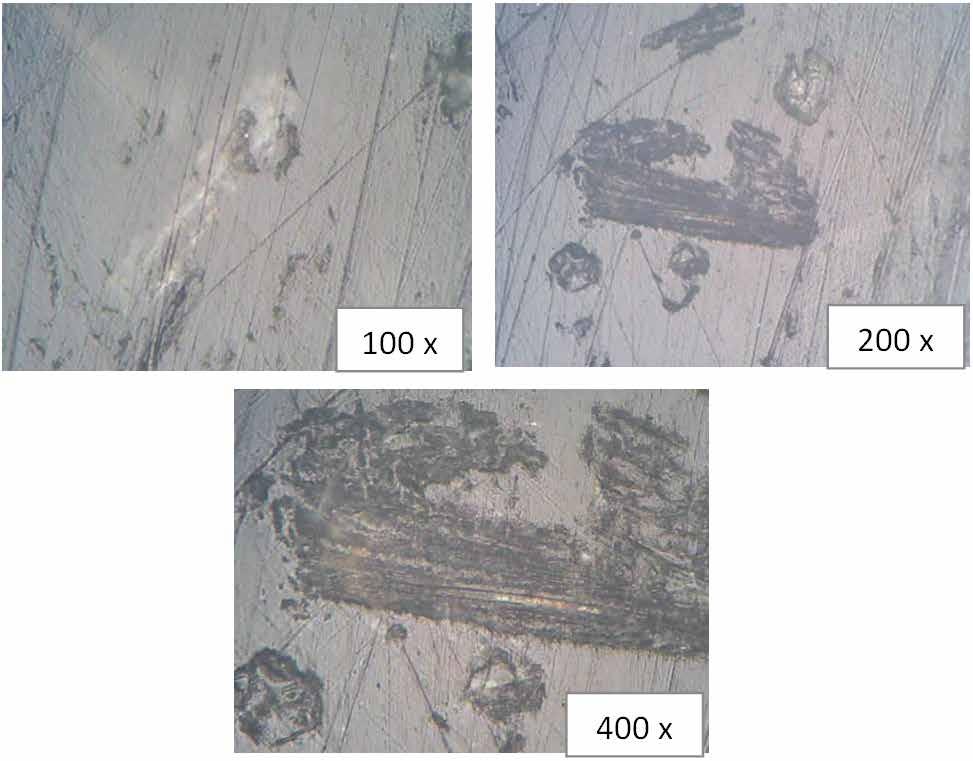 Avaliação Microestrutural e das Propriedades Mecânicas do Polietileno de Alta Densidade Figura 2 - Microscopia ótica (PEAD):