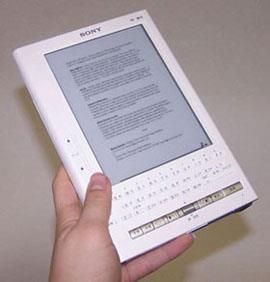 2.004 Librié, da Sony Leitor de E-books Surgiu como uma alternativa aos livros em papel.