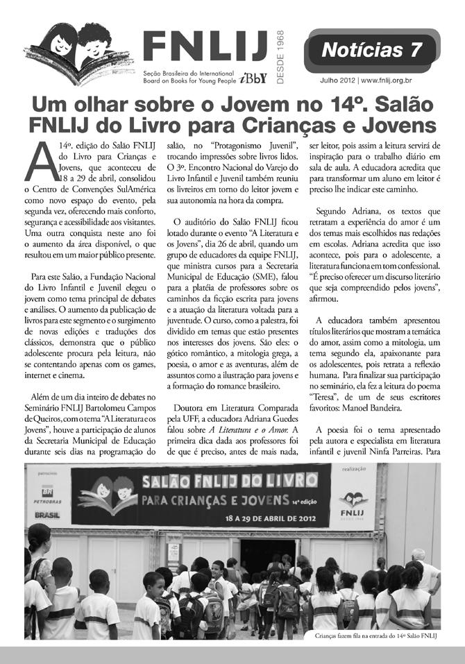 convidados da cerimônia de abertura do 14º Salão FNLIJ.