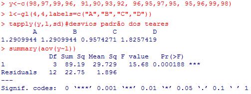 Assim, sob H 0 ambos são estimadores não viesados de σ 2. Mas, sob H 1 é esperado que o numerador seja maior que o denominador.