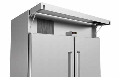 Refrigeradores e freezers verticais FROSTV A série FROST V é uma linha de refrigeradores e freezers verticais desenvolvidos pela Alfatec para atender as necessidades de conservação de alimentos nas