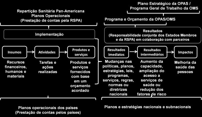 operacionais da RSPA e dos esforços coletivos da Organização, conforme indicado na Figura 2.