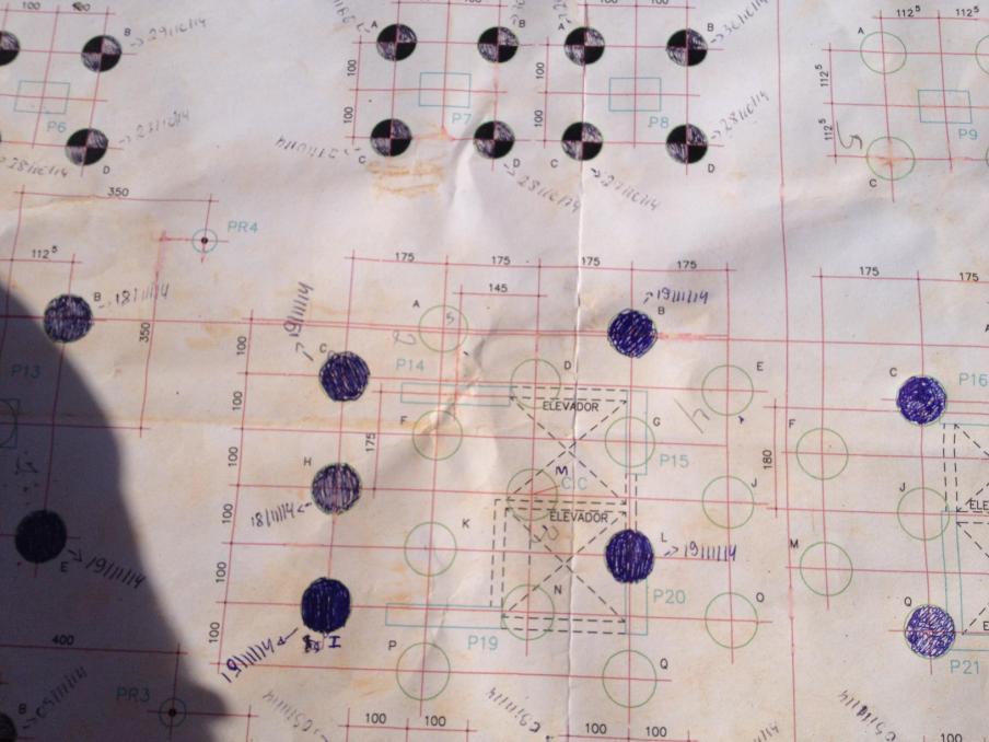 Uma vez preenchidos os mapas das concretagens, estes eram arquivados na obra juntamente com as notas de cada caminhão e com os