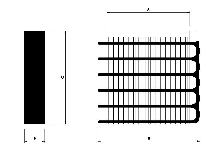 Espaçamento das Alhetas : 12 mm EEB - 700-12 1.