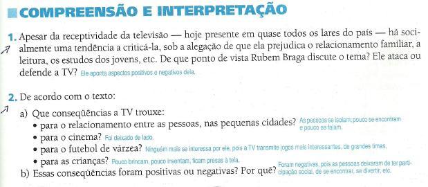 136 Figura 44. Fonte: Coleção Português: linguagens, 8ª Série, p. 227.