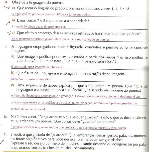 176 Figura 89. Fonte: Coleção Novo Diálogo, 8ª Série, p. 258.