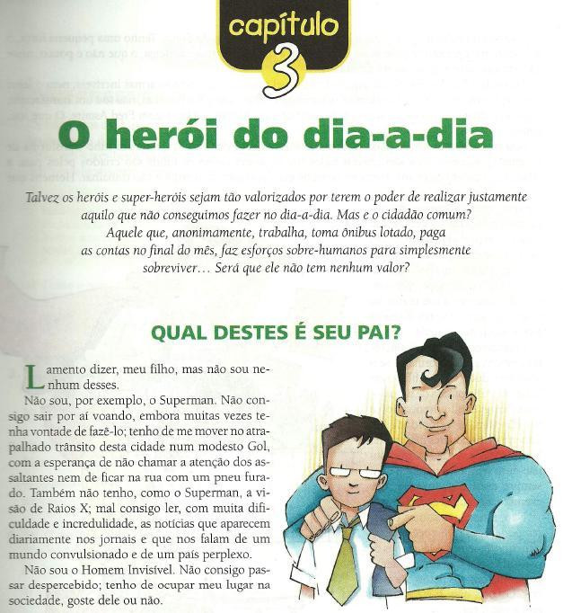 97 Figura 8. Fonte: Coleção Português: linguagens, 6ª Série, p. 51.