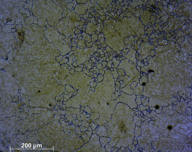 78 Os pontos negros nas micrografias podem ser inclusões causadas por oxidação ou porosidades.