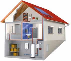 Solar Térmico Água quente para todas as utilizações Solução Solar Térmica Painel solar A energia solar térmica é aquela que aproveita a luz do Sol para produzir água quente, apoio a aquecimento