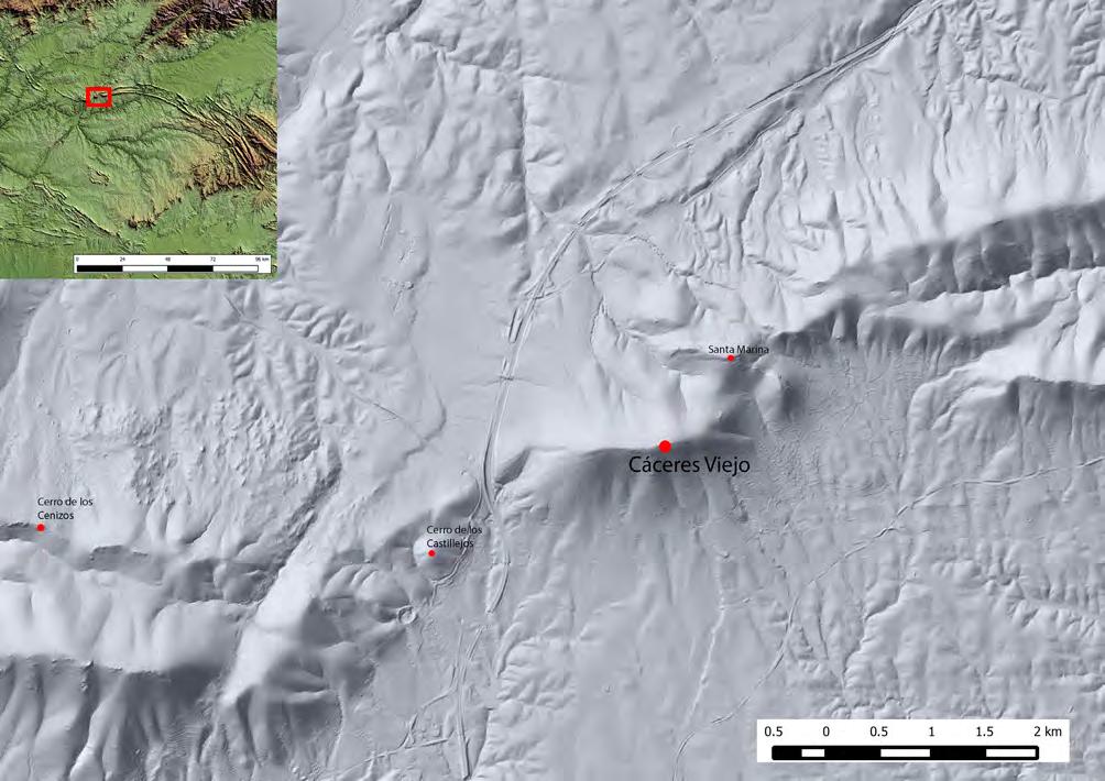 44 CIRA-ARQUEOLOGIA V Figura 10 Mapa de base LiDAR com localização dos sítios arqueológicos inéditos citados no texto.