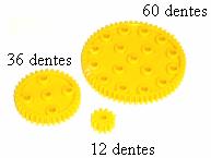 6) Engrenagens Engrenagens são discos dentados que podem ser feitos de plástico (para usos mais leves, como brinquedos e relógios de parede) ou de diversos metais ou ligas resistentes (para serviços